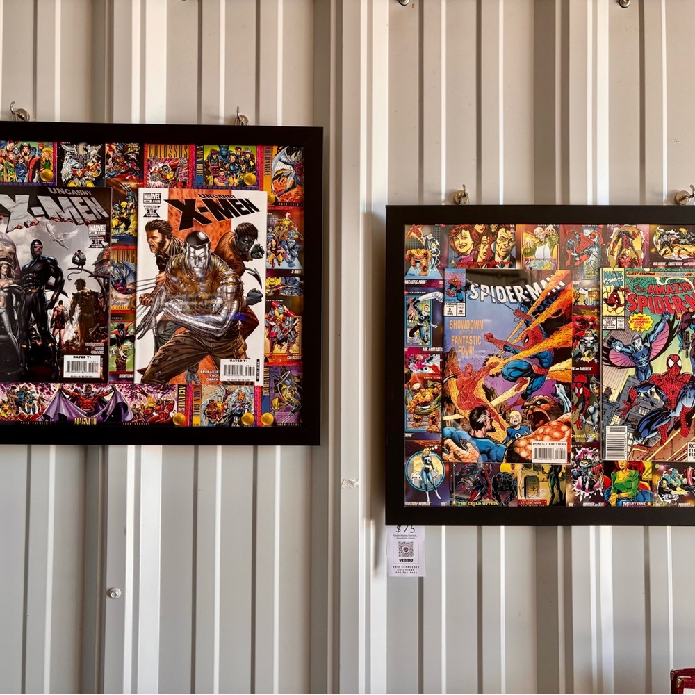 Framed Marvel Comic Art Prints